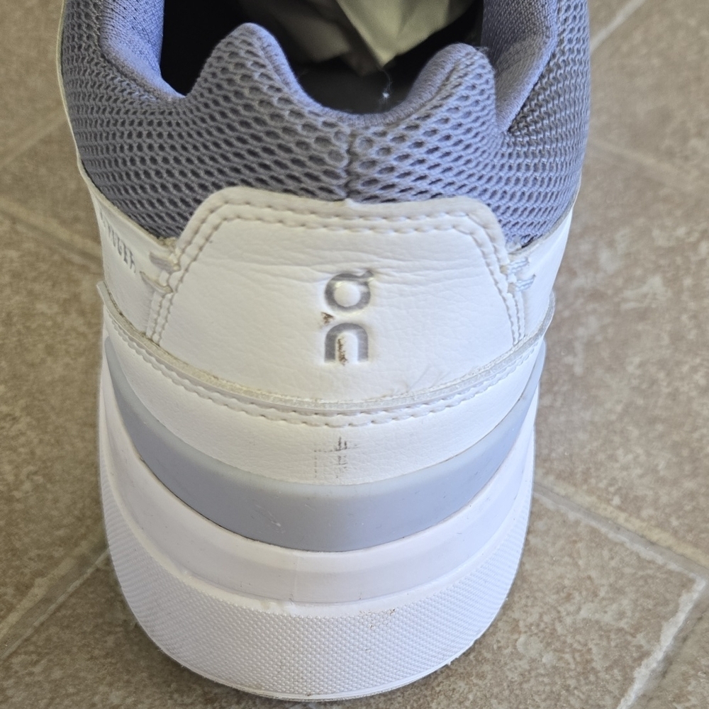 On Running White and Gray Sneakers for Men - Picture 5 of 15